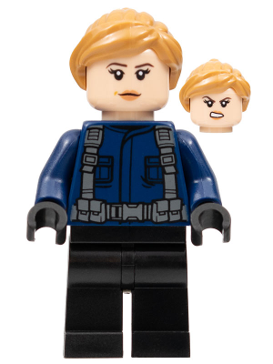 ACU Guard - Female, Medium Nougat Hair, Light Nougat Head (jw086)