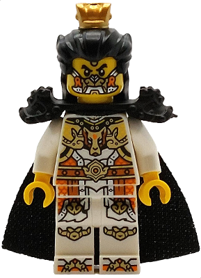 Erlang Shen - Black Armor Shoulder Pads with Dragon Heads (mk182)