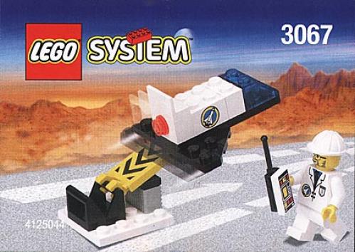3067 Test Shuttle X (Used) LEGO Town