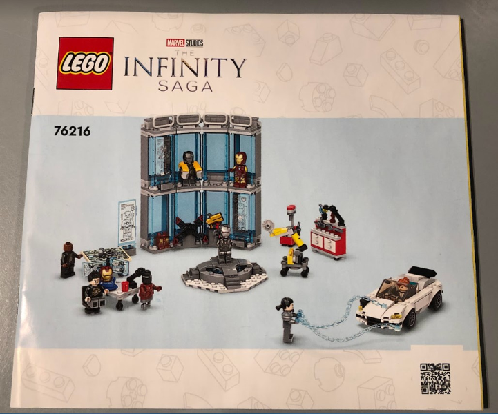 76216 Iron Man Armory (Used) LEGO Super Heroes