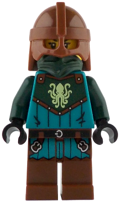 Kraken Warrior - Female, Reddish Brown Helmet (idea234)