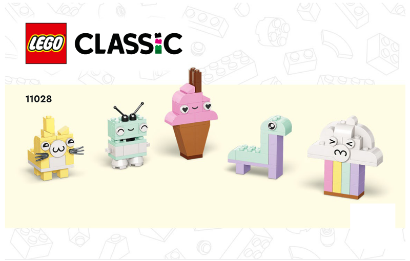 11028 Creative Pastel Fun (Certified) LEGO Classic