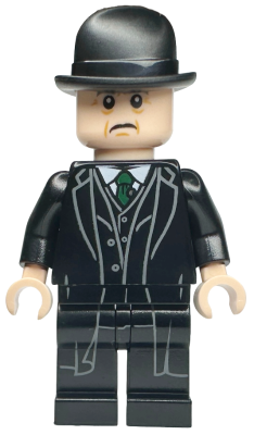 Minister of Magic (Cornelius Fudge) - Suit with Dark Green Tie, Shirt Tail (hp182a)