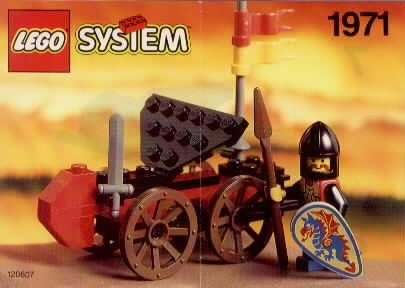 1971 Black Knight's Battering Ram (Certified) LEGO Castle