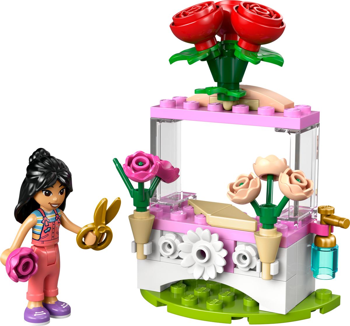 30721 Flower Stand with Roses (Retired) LEGO Friends