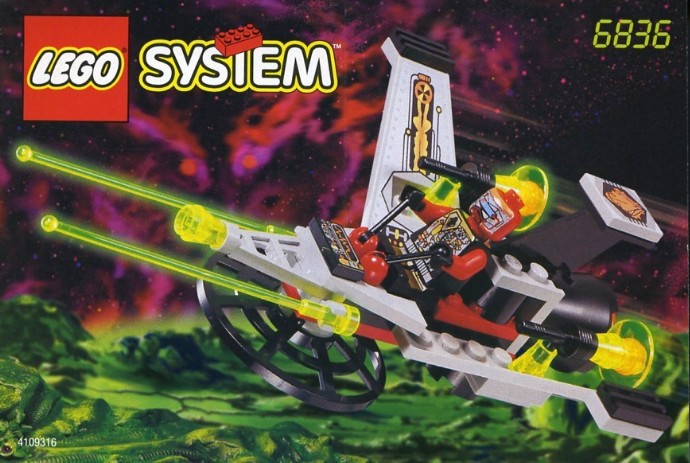 6836 V-Wing Fighter (Used) LEGO Space