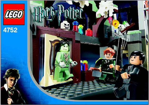 4752 Professor Lupin's Classroom (Used) LEGO Harry Potter