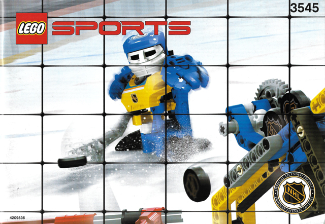 3545 Hockey Puck Feeder (Used) LEGO Sports
