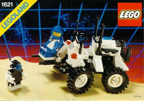 1621 Lunar MPV Vehicle (Certified) LEGO Space