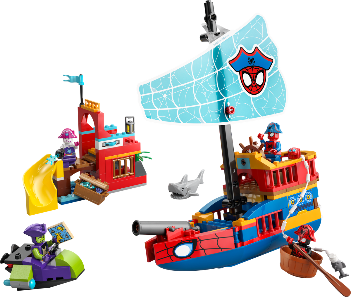 11208 Team Spidey Pirate Ship (Certified) LEGO Super Heroes