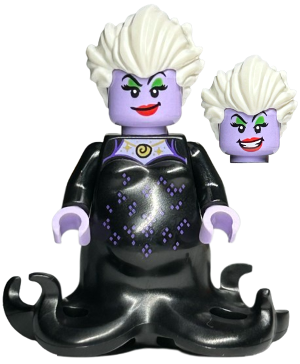 Ursula (Lavender) - Minifigure, Black Dress (dis112)