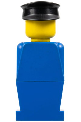 LEGOLAND - Blue Torso, Blue Legs, Black Hat (old035)