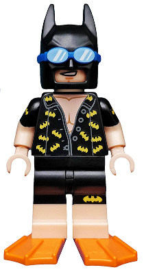 Vacation Batman (Minifigure Only) (coltlbm05)