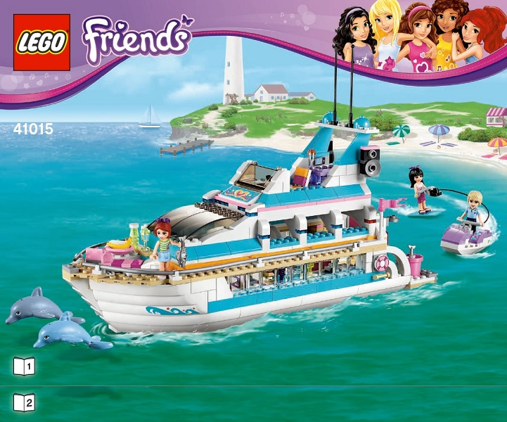 41015 Dolphin Cruiser (Certified) LEGO Friends