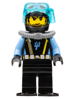 Aquaraider Diver 8 with Black Flippers (aqu023)