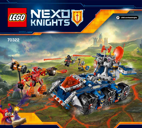 70322 Axl's Tower Carrier (Certified) LEGO Nexo Knights