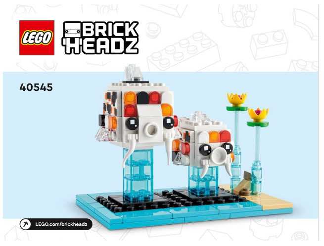 40545 Koi Fish (Certified) LEGO BrickHeadz