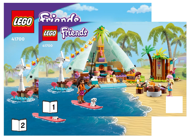 41700 Beach Glamping (Used) LEGO Friends