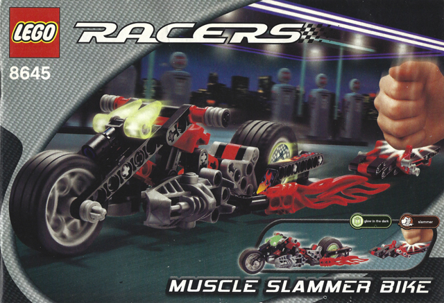 8645 Muscle Slammer Bike (Certified) LEGO Racers