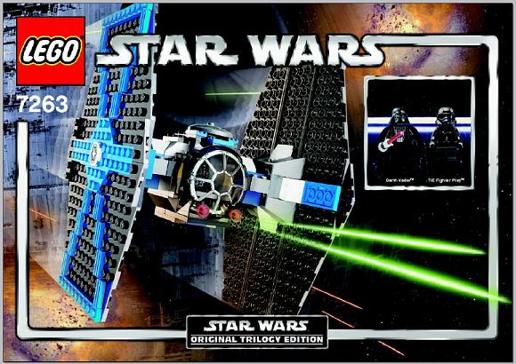 7263 TIE Fighter (Used) LEGO Star Wars