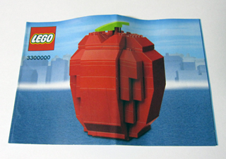 3300000 The Brick Apple (Certified) LEGO Promotional