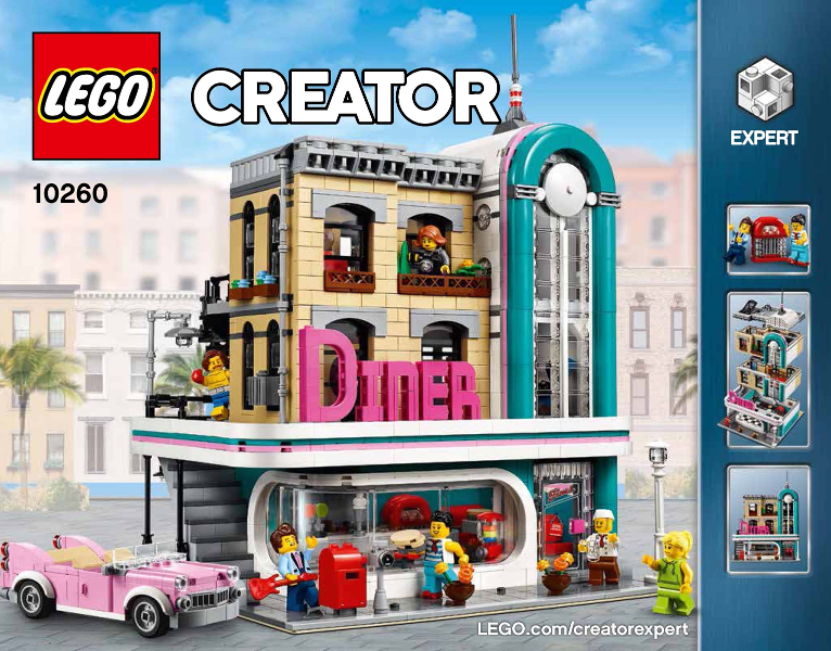 10260 Downtown Diner (Certified) LEGO Creator Expert