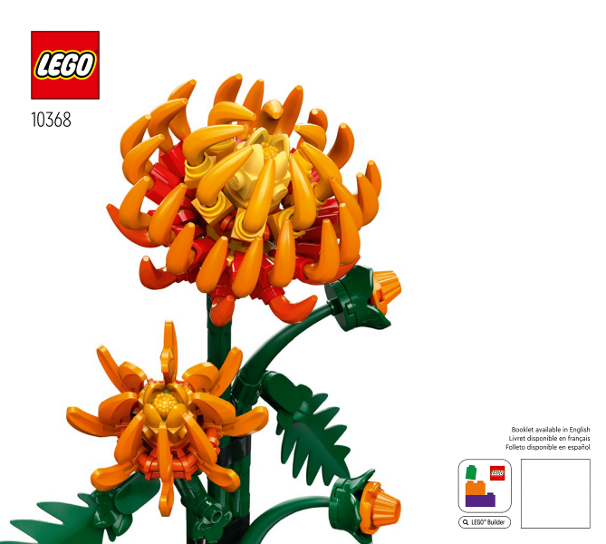 10368 Chrysanthemum (Used) LEGO Botanicals