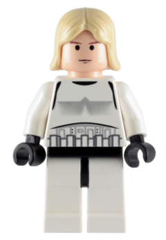 Luke Skywalker - Stormtrooper Outfit, Plain Legs (sw0204)