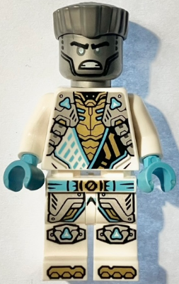 Zane - Dragons Rising, Tunic with Shoulder Armor, Hair, Angry (njo0993)