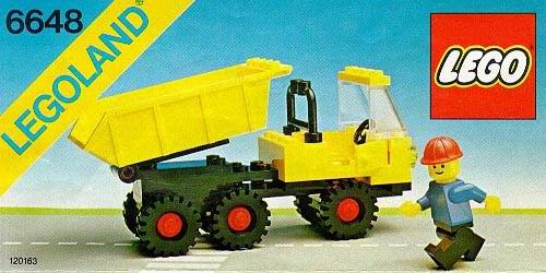 6648 Dump Truck (Certified) LEGO Town