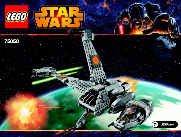 75050 B-Wing (Used) LEGO Star Wars