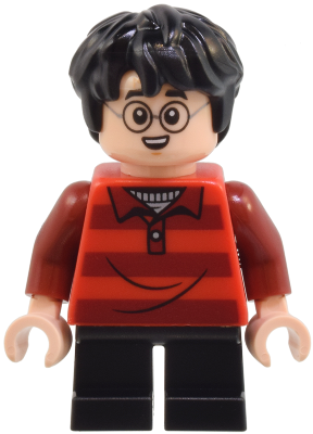 Harry Potter - Red Striped Sweater, Black Short Legs (hp509)