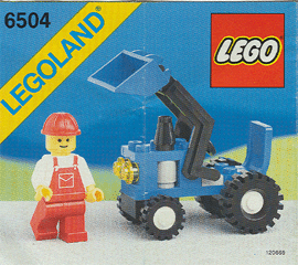 6504 Tractor (Used) LEGO Town