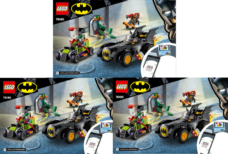 76180 Batman vs. The Joker: Batmobile Chase (Used) LEGO Super Heroes