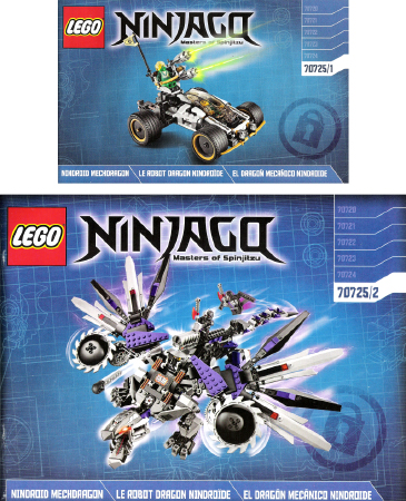 70725 Nindroid MechDragon (Used) LEGO Ninjago