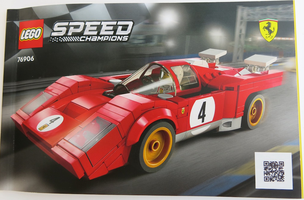 76906 1970 Ferrari 512 M (Used) LEGO Speed Champions