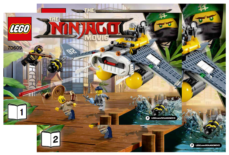 70609 Manta Ray Bomber (Certified) LEGO The LEGO Ninjago Movie