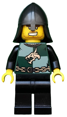 Kingdoms - Dragon Knight Quarters, Helmet with Neck Protector, Bared Teeth (cas439)