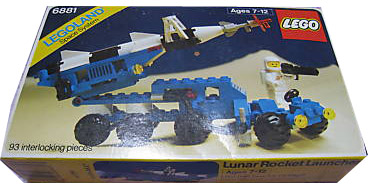 6881 Lunar Rocket Launcher (Retired) LEGO Space