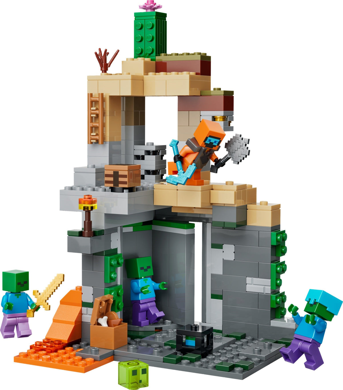 21587 Zombie Dungeon (Certified) LEGO Minecraft