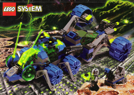 6919 Planetary Prowler / Odonata (Certified) LEGO Space
