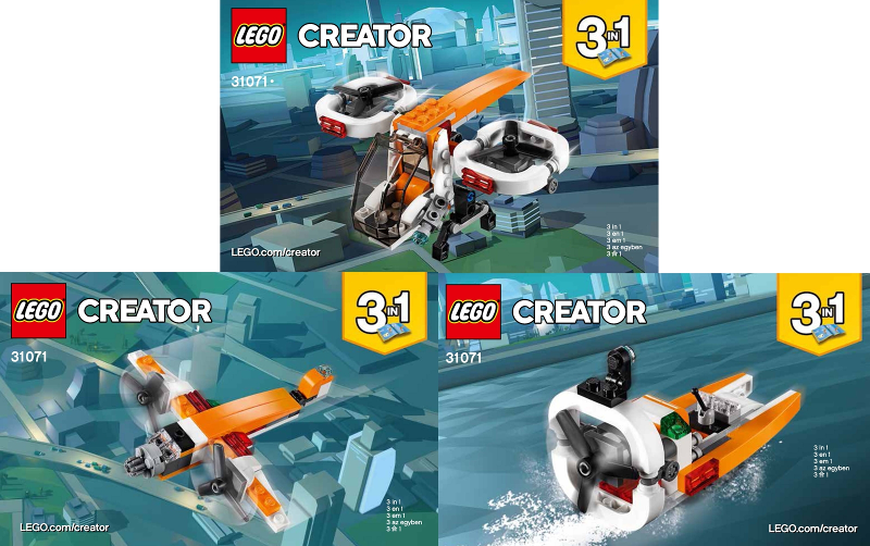 31071 Drone Explorer (Certified) LEGO Creator