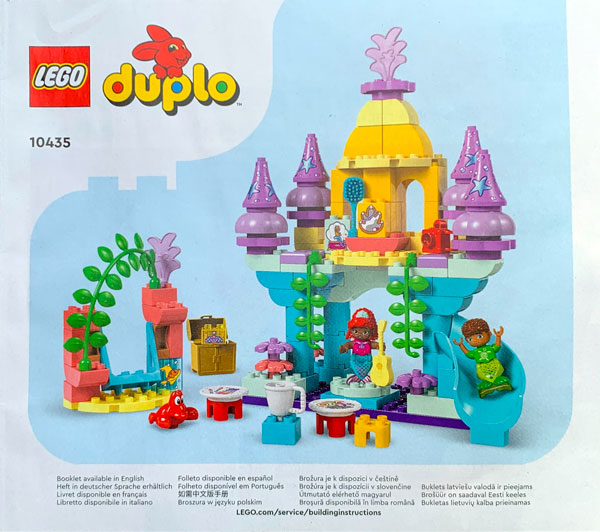 10435 Ariel's Magical Underwater Palace (Used) LEGO DUPLO