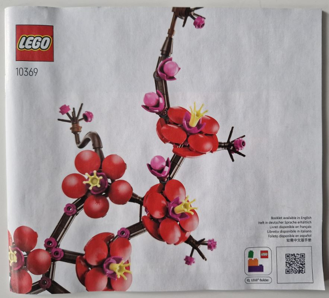 10369 Plum Blossom (Used) LEGO Botanicals