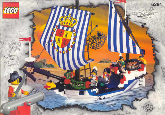 6291 Armada Flagship (Reissue) (Used) LEGO Pirates