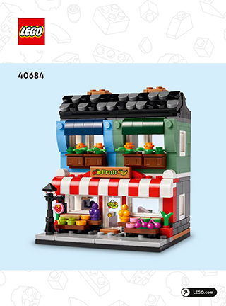 40684 Fruit Store (Certified) LEGO Promotional