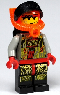 RoboForce Red with Printed Legs (sp067)