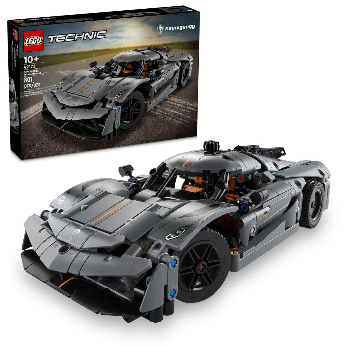 42173 Koenigsegg Jesko Absolut Grey Hypercar (Retired) LEGO TECHNIC