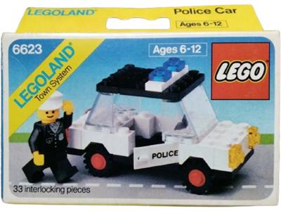 6623 Police Car (Retired) LEGO Town