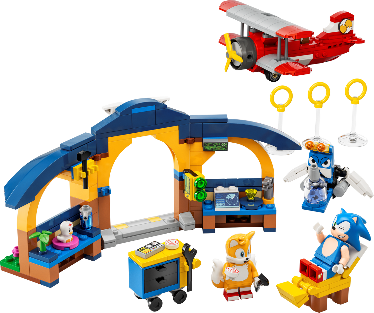 76991 Tails' Workshop and Tornado Plane (Retired) LEGO Sonic